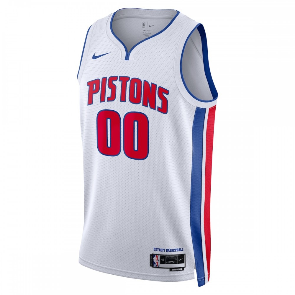 Detroit Pistons Unisex 2022/23 Swingman Custom Jersey White - Association Edition-Pro Kit Vault | Brand New 26/27 Sports Jerseys